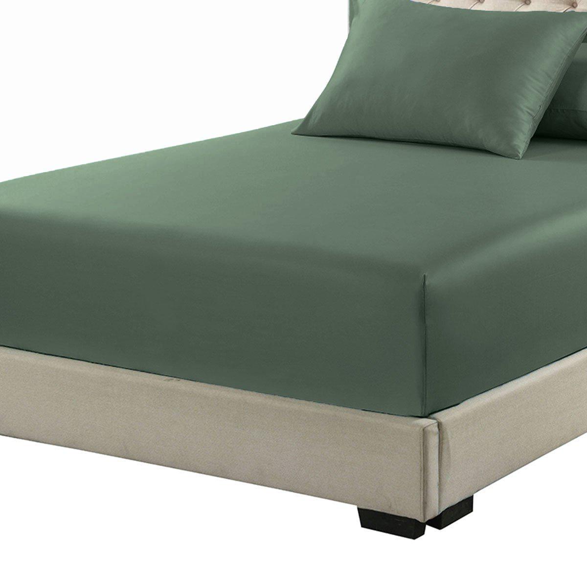 Luxury & Heavyweight Bamboo 600 - Split Top King Fitted Sheet - Teal
