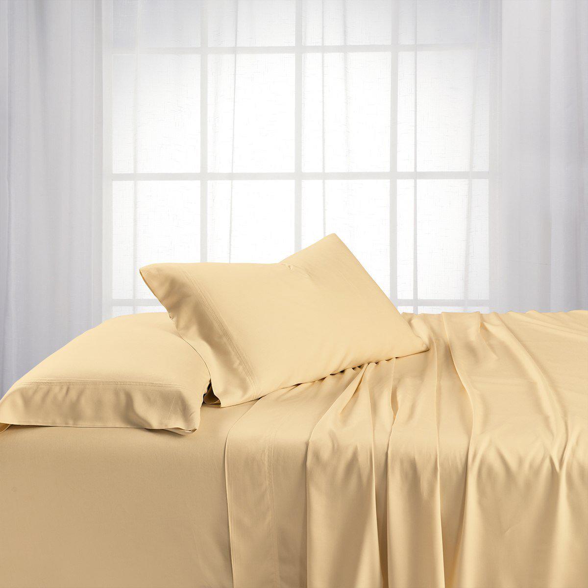 Luxury & Heavyweight Bamboo 600 Highest Thread Count - Sheet Set - California King / Canvas