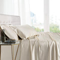 Flex Top King 100% Bamboo Viscose Sheet Set - Ivory