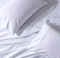 Crisp & Cool Percale Sheet Set - Extra Deep Fitted (22-Inches) - California King / White