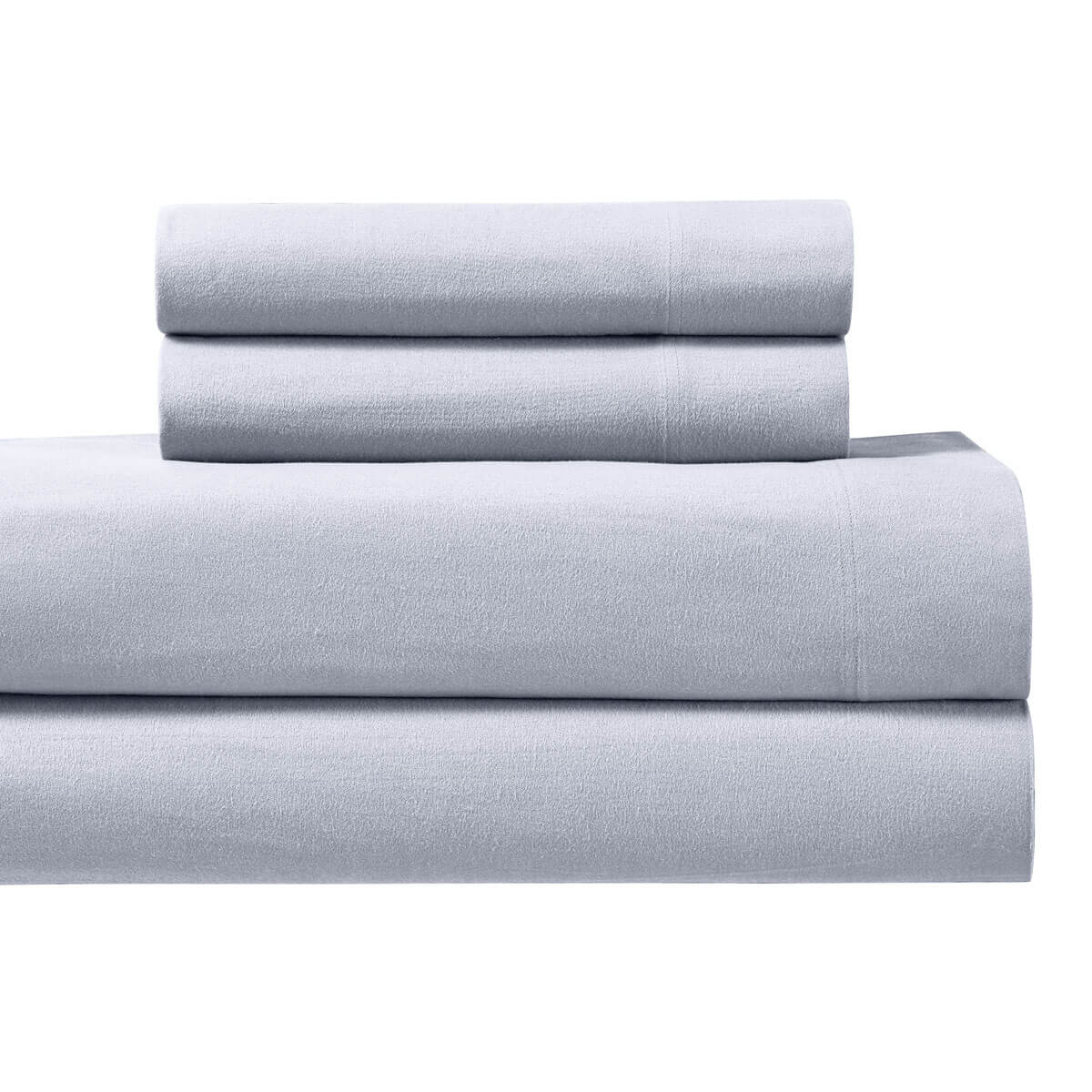 Heavyweight Flannel Sheet Set - California King / Blue