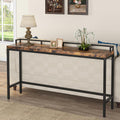 70.9" Console Table, Narrow Sofa Accent Table Behind Couch