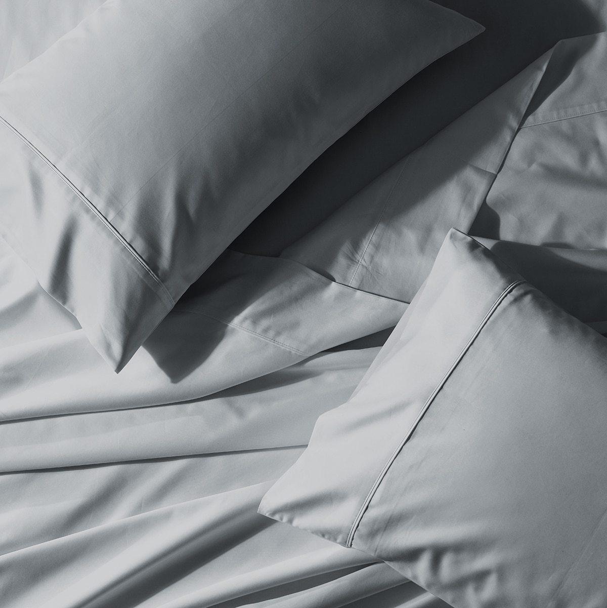 Flex Top King Sheet Set - Percale Woven - Gray
