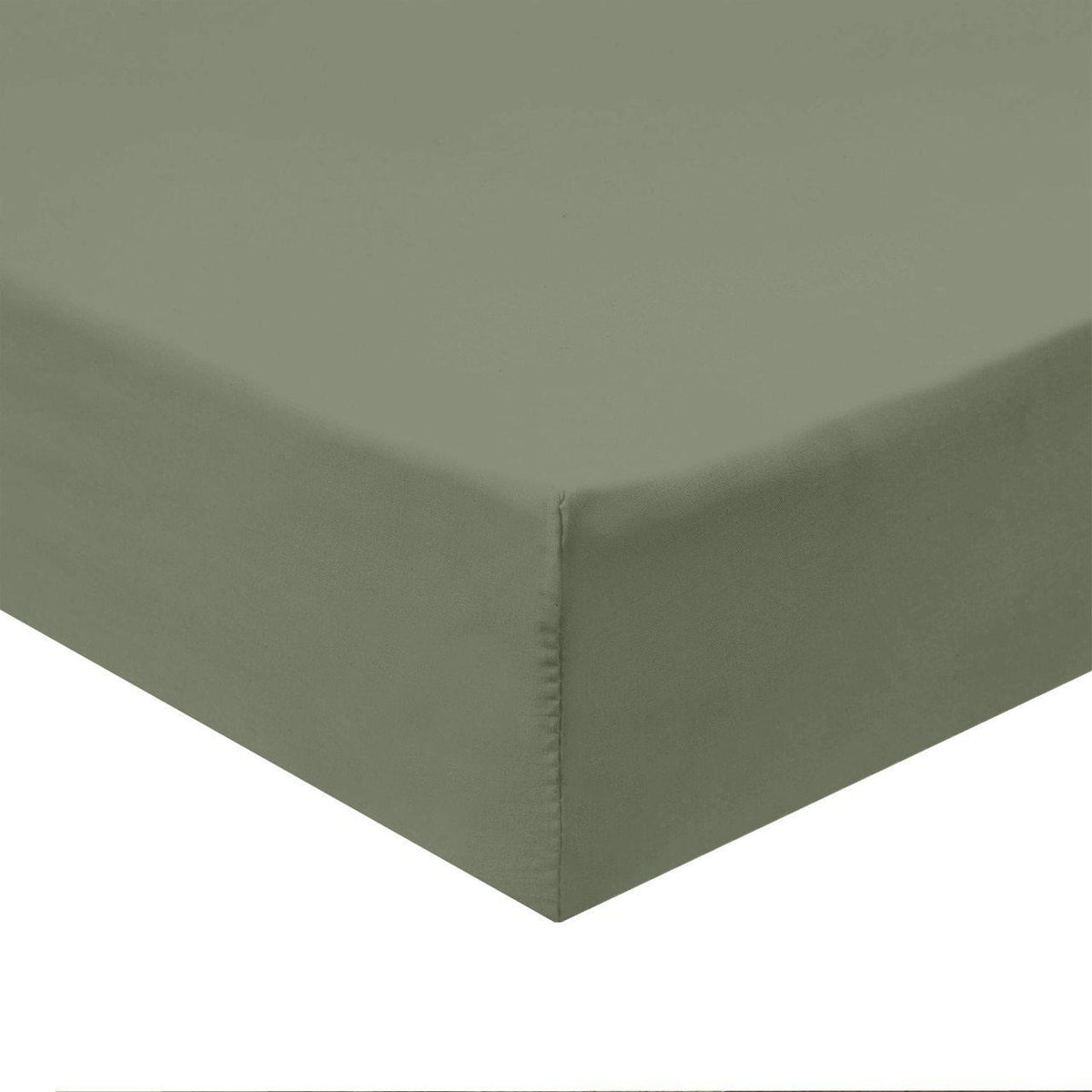 Flex Top King Fitted Sheet Only - Easy Care 650 Thread Count - SAGE