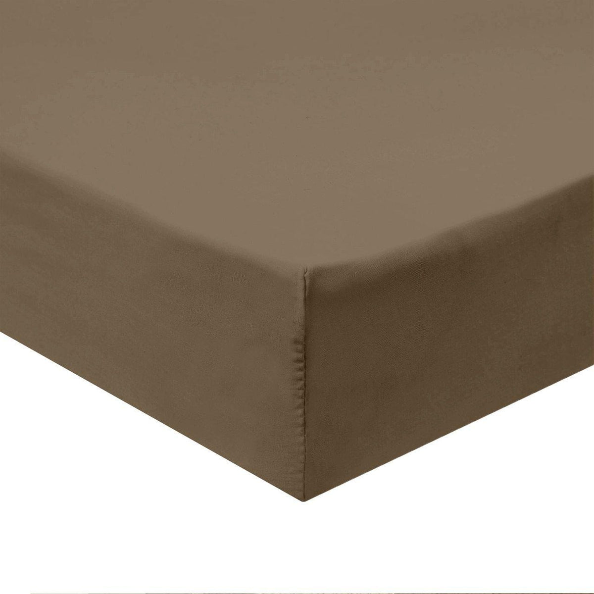 Flex Top King Fitted Sheet Only - Easy Care 650 Thread Count - TAUPE
