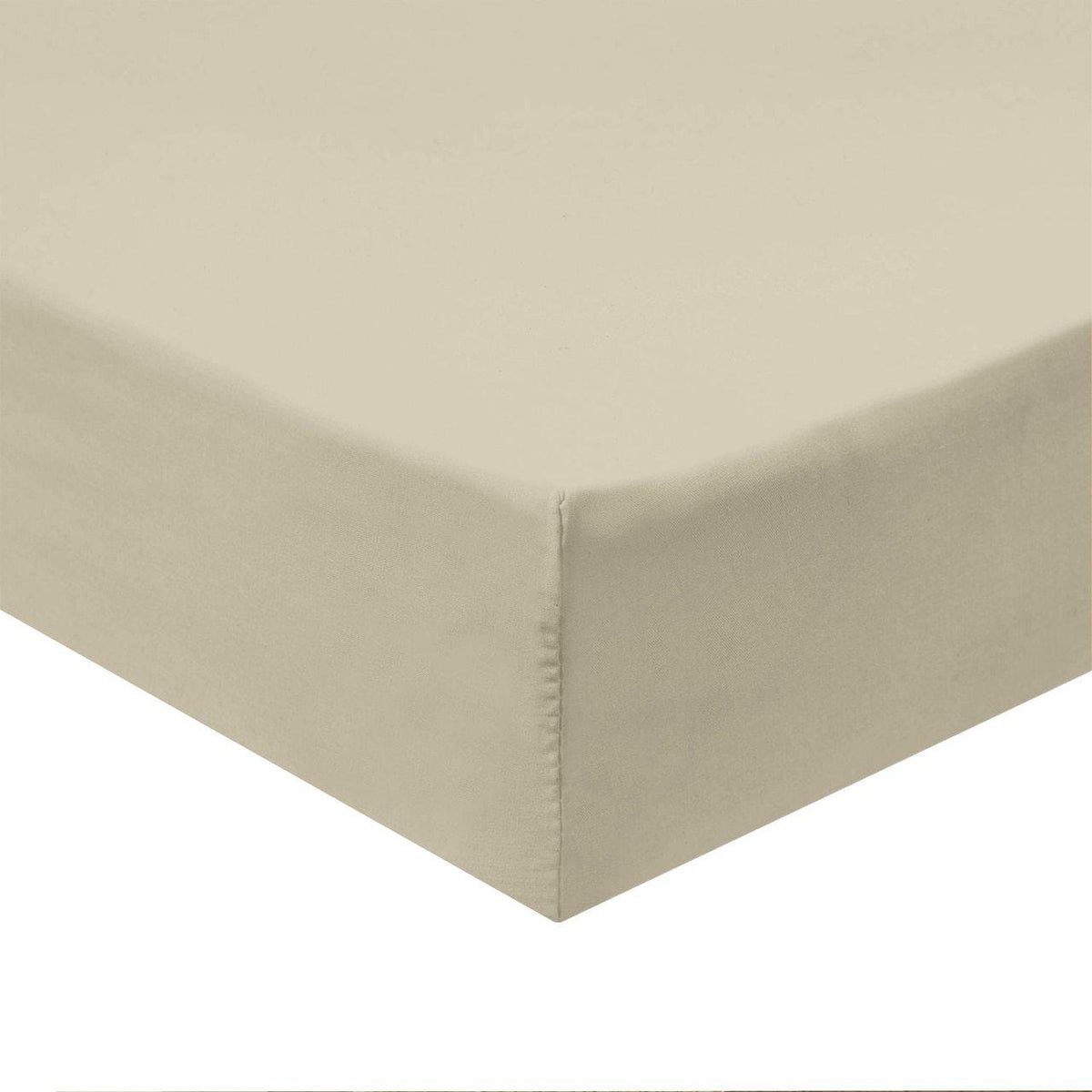 Flex Top King Fitted Sheet Only - Easy Care 650 Thread Count - LINEN