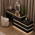 47" Smart Makeup Vanity Retractable  Dressing Table with Mirror & Lights