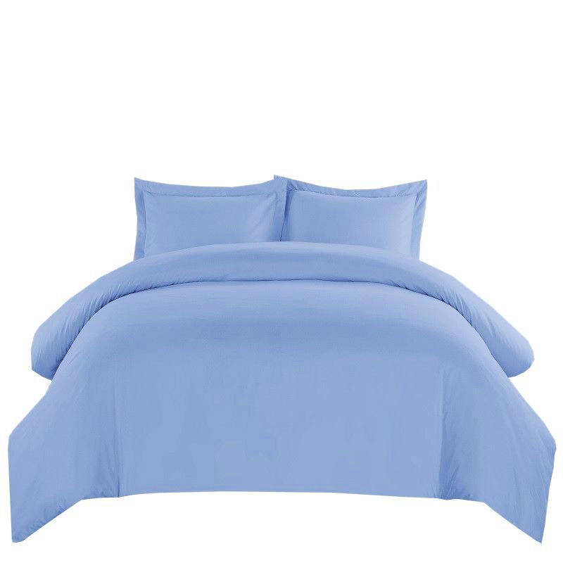 Wrinkle-Free Cotton Blend 600 Thread Count  Duvet Cover Set
