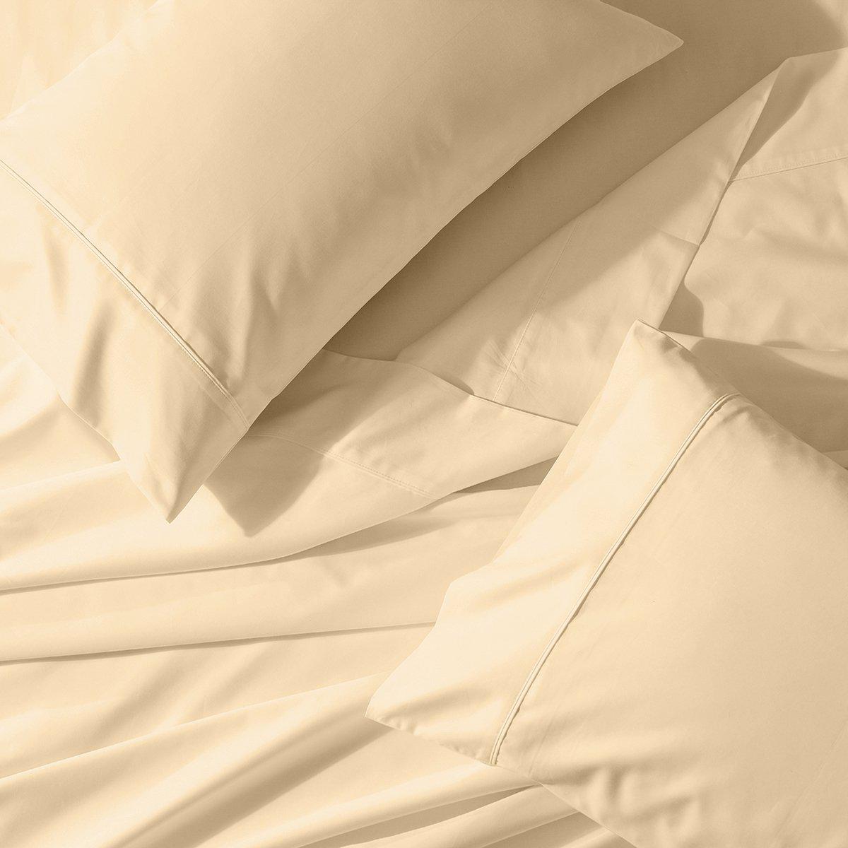 Flex Top King Sheet Set - Percale Woven - Canvas