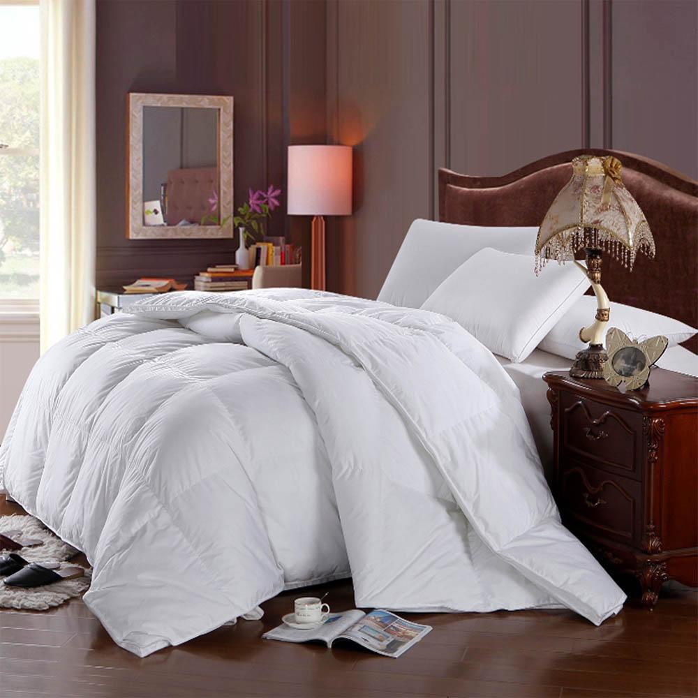 Oversized Winter Fill Baffle Box Hungarian Down Alternative Comforter/Duvet Insert - Palatial King