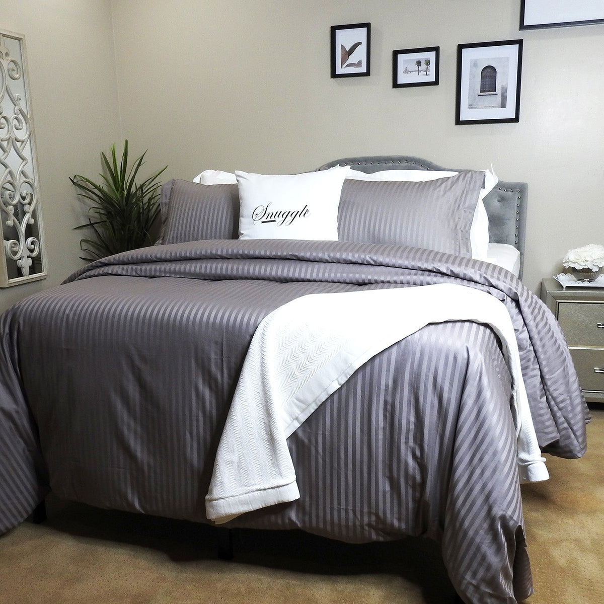 Palatial King 120" X 98" Duvet Cover Set – Luxury 1000 Thread Count USA