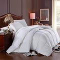 Egyptian Cotton Lightweight Down Comforter – Solid Sateen - King/Calking