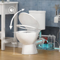 SNFLEX Two-Piece Macerating Toilet | 500W Upflush Toilet