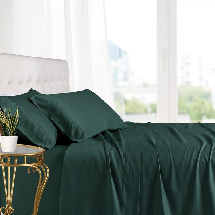 Flex Top King 100% Bamboo Viscose Sheet Set - Teal